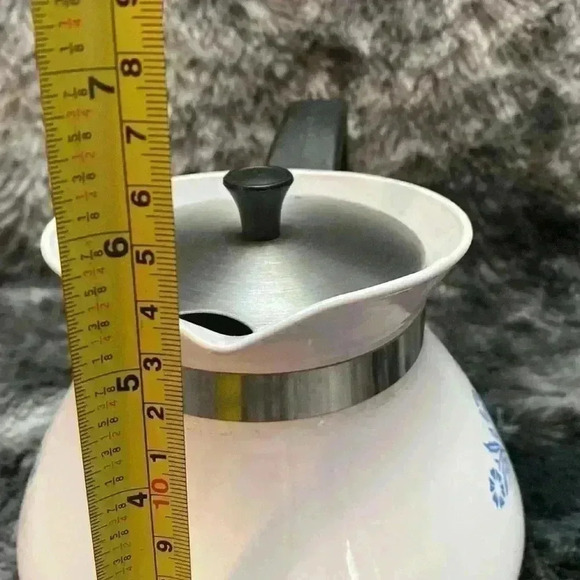 Vintage Corningware blue cornflower  teapot/coffee pot - Picture 10 of 13